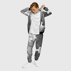 Костюм мужской The Last Of Us - grey gradient вертикально, цвет: 3D-черный — фото 2