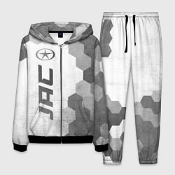 Костюм мужской JAC - white gradient по-вертикали, цвет: 3D-черный