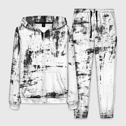 Мужской костюм Color black and white