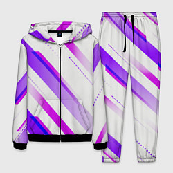 Мужской костюм Color white pink