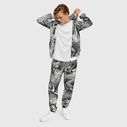 Костюм мужской Черепа лошадей, цвет: 3D-белый — фото 2