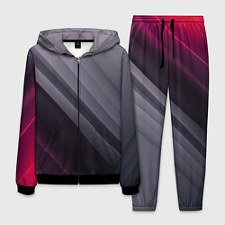 Костюм мужской Color black grey, цвет: 3D-черный