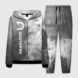 Костюм мужской Deadlock - grey gradient по-вертикали, цвет: 3D-черный