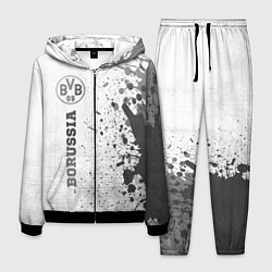 Костюм мужской Borussia - white gradient по-вертикали, цвет: 3D-черный