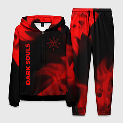 Костюм мужской Dark Souls - red gradient вертикально, цвет: 3D-черный