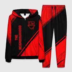 Костюм мужской The Neighbourhood - red gradient вертикально, цвет: 3D-черный