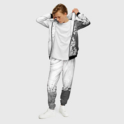 Костюм мужской Scorpions - white gradient по-вертикали, цвет: 3D-черный — фото 2