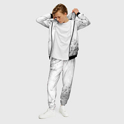 Костюм мужской Sally Face - white gradient вертикально, цвет: 3D-черный — фото 2