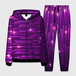 Мужской костюм Цветные светящиеся полосы