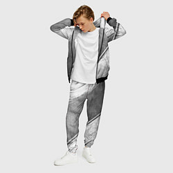 Костюм мужской Green Day - grey gradient вертикально, цвет: 3D-черный — фото 2