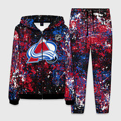 Костюм мужской Colorado Avalanche NHL black, цвет: 3D-черный