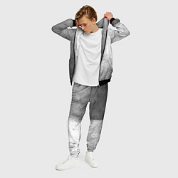 Костюм мужской The Offspring - grey gradient по-вертикали, цвет: 3D-черный — фото 2