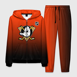 Мужской костюм Анахайм Дакс - оранжевый градиент