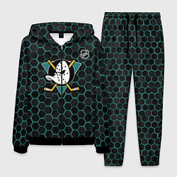 Мужской костюм Анахайм Дакс - черные соты