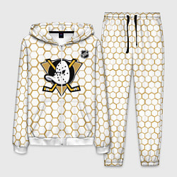 Мужской костюм Анахайм Дакс - белые соты