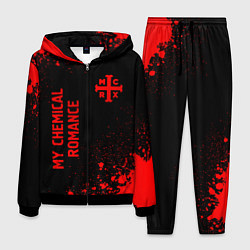 Мужской костюм My Chemical Romance - red gradient вертикально