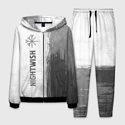 Мужской костюм Nightwish - white gradient по-вертикали
