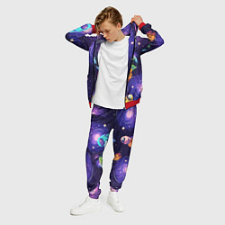 Костюм мужской Among Us космос, цвет: 3D-красный — фото 2