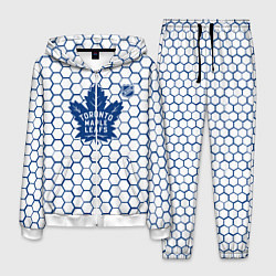 Мужской костюм Торонто Мейпл Лифс - белые соты