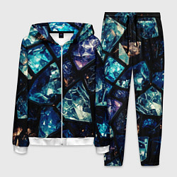 Мужской костюм Текстура драгоценных камней