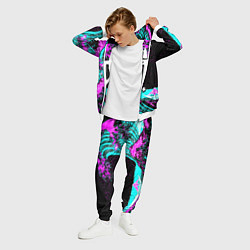 Костюм мужской Doom самураи неоновая волна, цвет: 3D-белый — фото 2