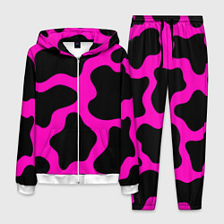 Мужской костюм Розовая коровья расцветка