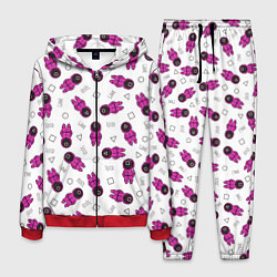 Мужской костюм Персонажи корейского сериала игра в кальмара