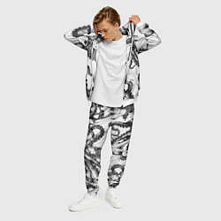 Костюм мужской Junji Ito Death Stranding Tomie and octopus patter, цвет: 3D-белый — фото 2