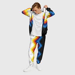 Костюм мужской Олдскульный паттерн, цвет: 3D-черный — фото 2