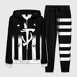 Костюм мужской Doom line white, цвет: 3D-белый