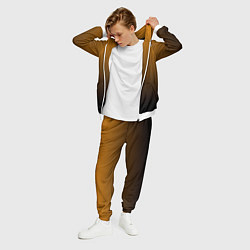 Костюм мужской Orange gradient, цвет: 3D-белый — фото 2