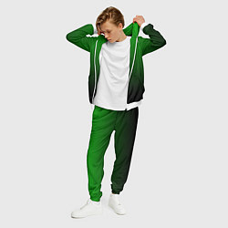 Костюм мужской Green gradient, цвет: 3D-белый — фото 2