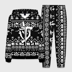 Костюм мужской Doom x elders scrolls pattern, цвет: 3D-черный