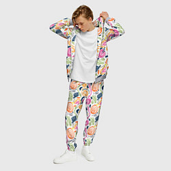 Костюм мужской Яркие спирали, цвет: 3D-меланж — фото 2