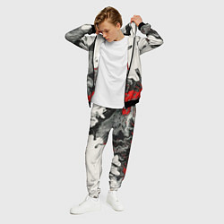 Костюм мужской Разводы краски, цвет: 3D-черный — фото 2