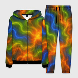 Мужской костюм Разноцветный дым