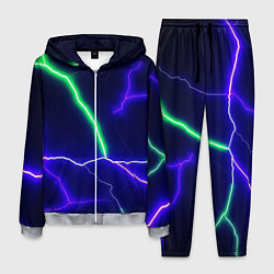 Мужской костюм Multicolored lightning