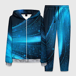 Мужской костюм Абстракция волнистых линий