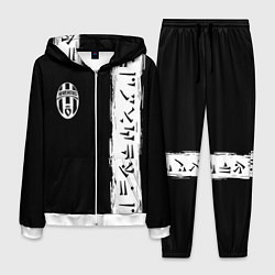 Костюм мужской Ювентус символы гейм, цвет: 3D-белый