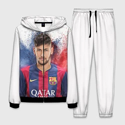 Костюм мужской Neymar FCB, цвет: 3D-черный