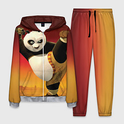 Костюм мужской Кунг фу панда, цвет: 3D-меланж