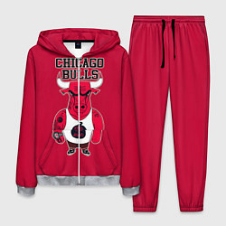 Костюм мужской Chicago bulls, цвет: 3D-меланж