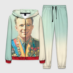 Костюм мужской Гагарин в орденах, цвет: 3D-красный