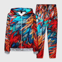 Мужской костюм Перья