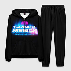 Костюм мужской Trancemission: Trance we love, цвет: 3D-черный