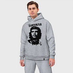 Мужской костюм оверсайз Che Guevara цвета меланж — фото 2