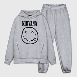 Мужской костюм оверсайз Nirvana, цвет: меланж