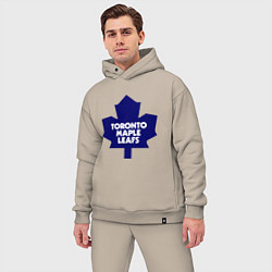 Мужской костюм оверсайз Toronto Maple Leafs, цвет: миндальный — фото 2