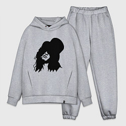 Мужской костюм оверсайз Guns n Roses - Slash, цвет: меланж