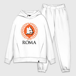 Мужской костюм оверсайз Roma, цвет: белый